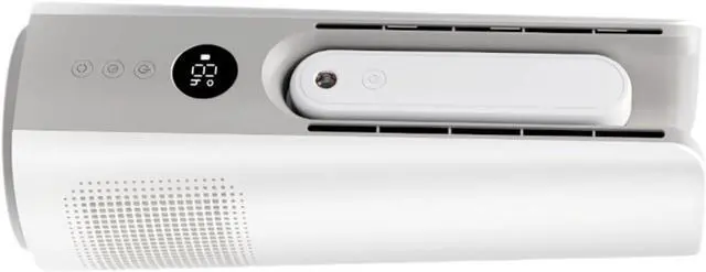 Main image of Bladeless Cooling Fan with Timer Misting Fan 9Speed Auto Oscillation for Home Quiet Operate USB Desk with Misting Function