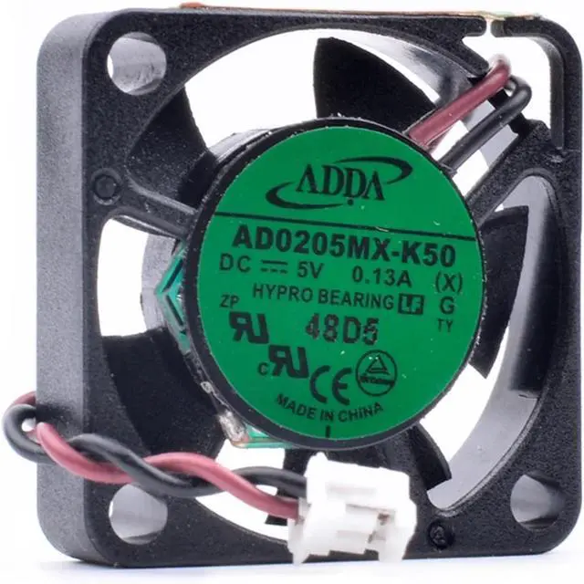 Main image of AD0205MX-K50 2.5cm 2506 25x25x6mm DC5V 0.13A Small 6mm Micro USB Cooling Fan