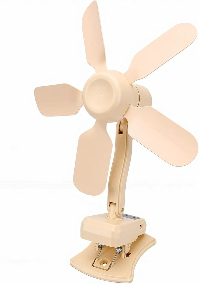 Alt view image 2 of 7 - USB Clip Fan with Remote, Adjustable Speed and Tilt