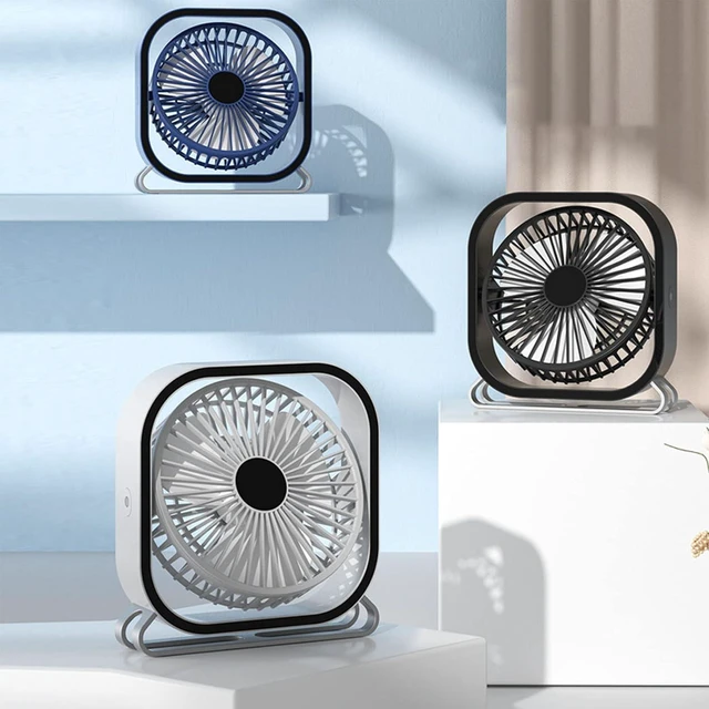 Alt view image 3 of 5 - Portable USB Fan Silent Cooling Fan Air Cooler Three-speed Adjustable Desktop Desktop Bedroom Silent Cooling Computer