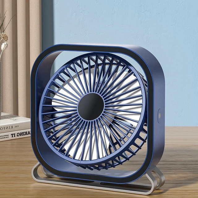 Alt view image 5 of 5 - Portable USB Fan Silent Cooling Fan Air Cooler Three-speed Adjustable Desktop Desktop Bedroom Silent Cooling Computer