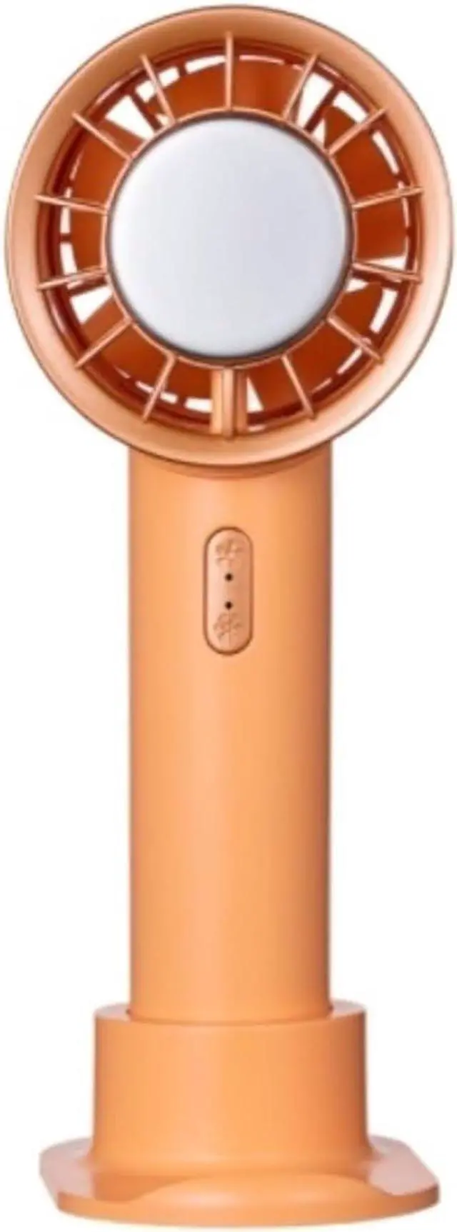 Main image of Cooling Fan For Home Office Travel Handheld Cooling Fan Mute Refrigeration Turbine 2200mAh 3 Speed Adjustment(Orange)