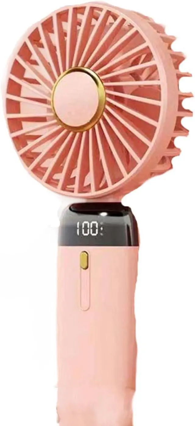 Alt view image 3 of 7 - Portable Fan, 5 Speed, Quiet Cooling Desk for Travel Home Digital Display Electric(D,C)