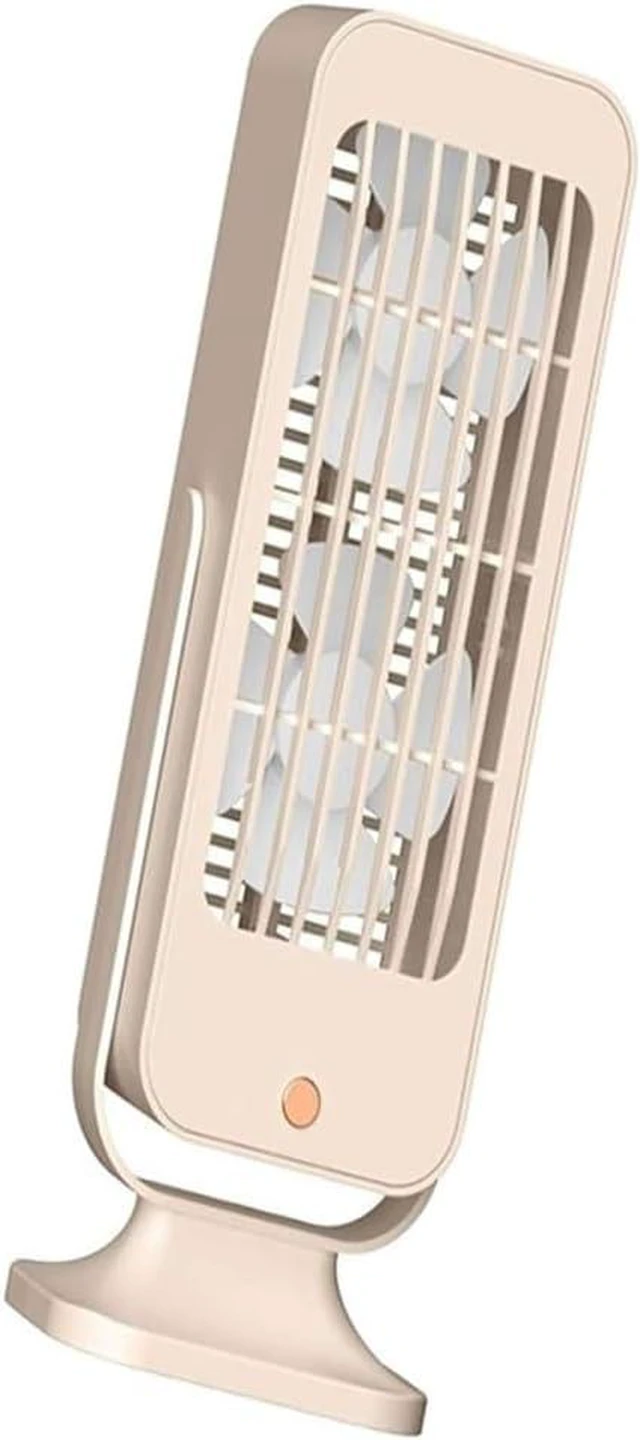 Main image of Portable Fan, 1200mAh Battery 3 Speed Setting Quiet Operations Desk Cooling Device for Indoor Space for Home
