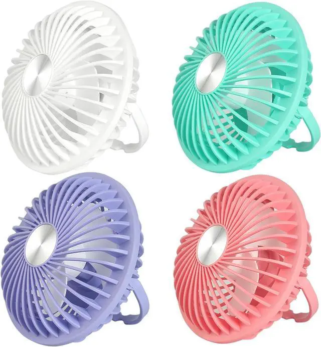 Alt view image 3 of 7 - Portable Fan, Multifunctional Desktop Electric Car Wall Hanging Cooling for Home Camping & Lamp(A)