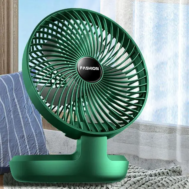 Alt view image 7 of 7 - Portable Fan, Bedroom Desktop Camping ElectricPowered Folding Air Cooler Wall-Mounted Mute Floor Electric Ventilator for Room