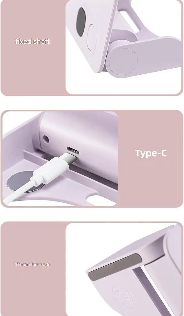 Alt view image 7 of 7 - Portable Fan, Powerful USB Air Cooling Low Noise for Bedroom Dorm Camping Kitchen Mobile(Blue)