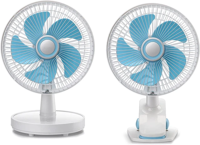 Alt view image 4 of 7 - Portable Fan, Portable with 3 Speeds Strong, Quiet and 360°Rotate Table for Home USB Desk Small But Powerful(Clip)