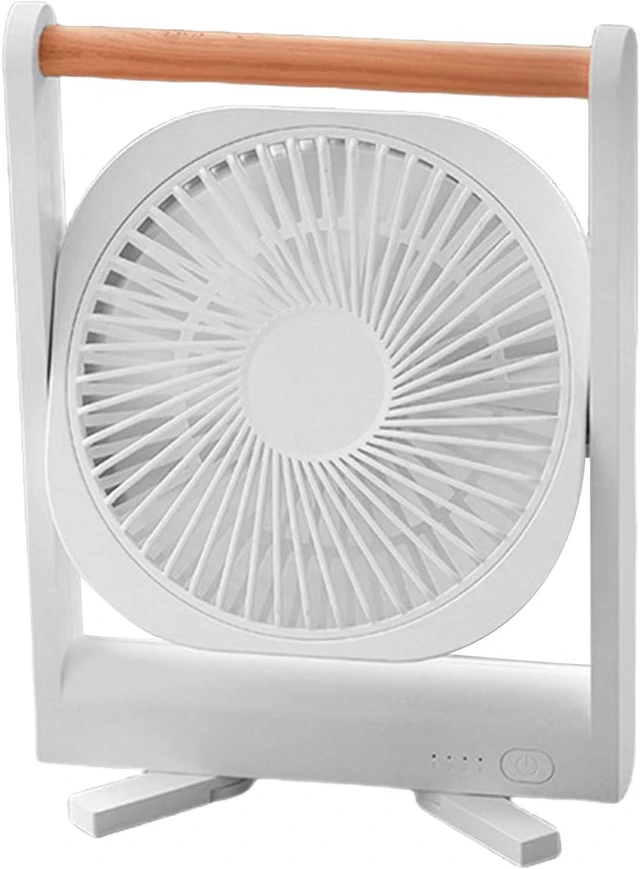 Alt view image 3 of 7 - Portable Fan, Quiet USB Charging with Adjustable 4 Speed Airflows ABS Texture Suitable for or Home Use(White)