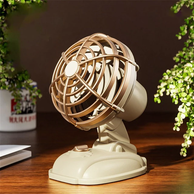 Alt view image 3 of 7 - Portable Fan, Adjustable 3 Speed Low Noise for Home Car Travel Bedroom Bedside(Green)