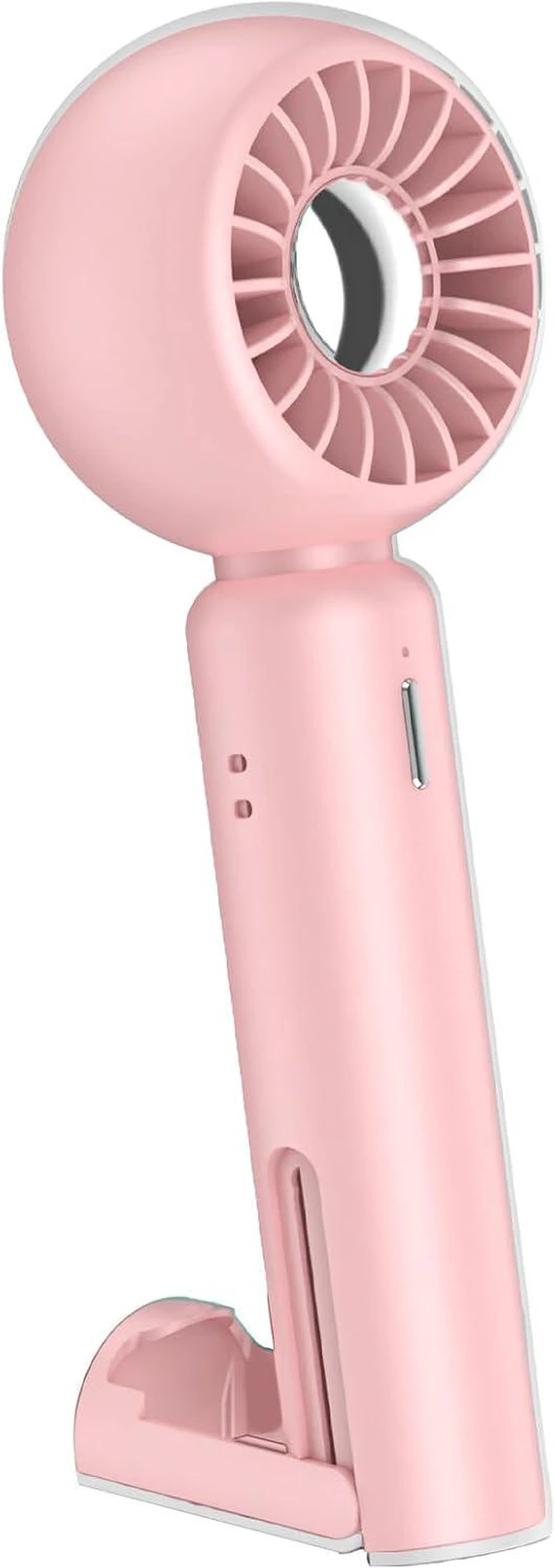 Main image of Portable Fan, Rechargeable USB with Base, Handheld Pocket for Indoor and Outdoor Use 3Speed Gear School(B)