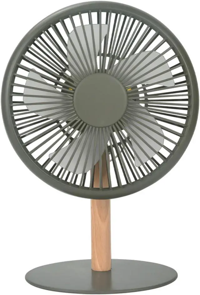 Main image of Desk Fan with LED Light Fan Table USB Rechargeable 4 Speeds Portable for Indoor Outdoor Camping Usb Portable Travel Camping