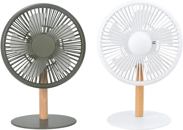 Alt view image 6 of 7 - Desk Fan with LED Light Fan Table USB Rechargeable 4 Speeds Portable for Indoor Outdoor Camping Usb Portable Travel Camping