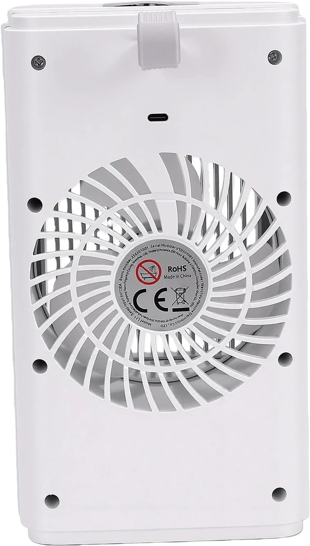 Alt view image 7 of 7 - USB Desktop Fan Humidifier Portable Air Cooler with Misting Function for Home Office Camping 500ml Capacity