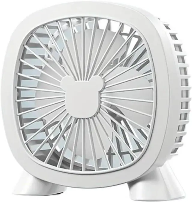 Main image of Handheld Fan, Mini Electric Fan Portable Cooling Table for Home Office School Class Camping Travel,for Outdoors/Travel/Camping(Gray)