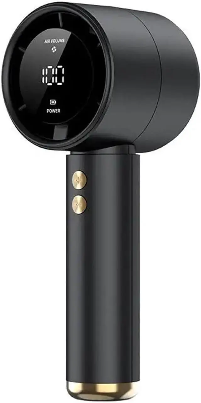 Main image of Handheld Fan, 100 Speed High-speed Handheld Fan Usb Rechargeable Mini Portable,for Outdoors/Travel/Camping(Black)