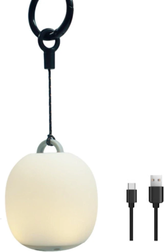 Main image of Silicone Squeeze Lamp 5 Brightness Settings Portable for Camping Parties Portable Rechargeable LED Camping Lights