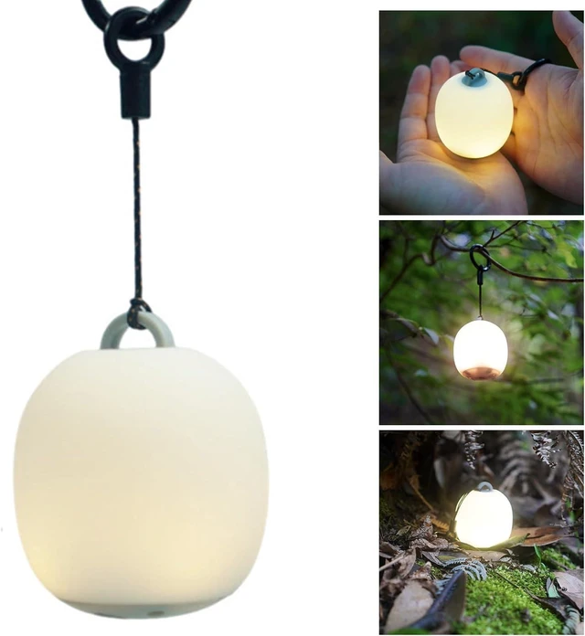 Alt view image 2 of 7 - Silicone Squeeze Lamp 5 Brightness Settings Portable for Camping Parties Portable Rechargeable LED Camping Lights