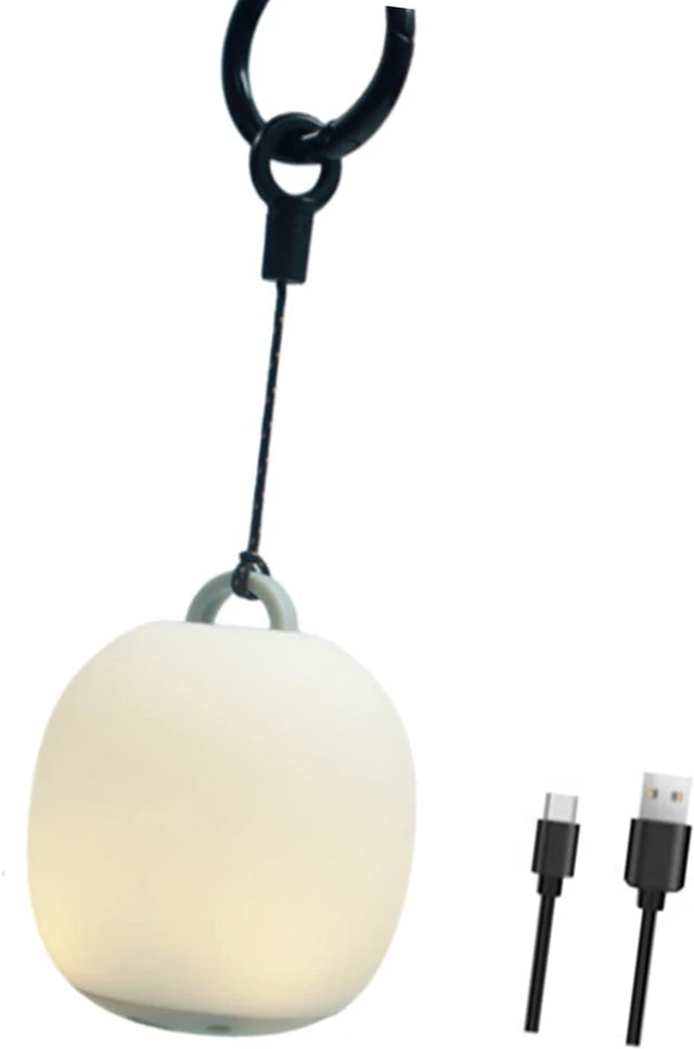 Alt view image 3 of 7 - Silicone Squeeze Lamp 5 Brightness Settings Portable for Camping Parties Portable Rechargeable LED Camping Lights