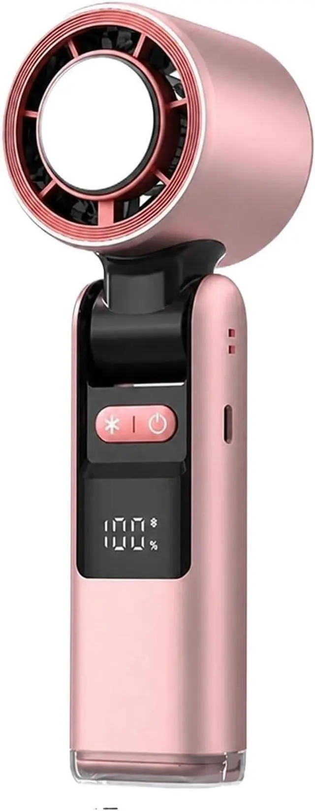 Main image of Handheld Fan, Outdoor Portable Handheld Fan Mini Rechargeable,for Outdoors/Travel/Camping(Pink)