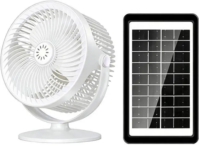Main image of Sun USB Fan with 5 Wind Modes Quiet Great for Home Use Compact Sun Powered Fan Lightweight