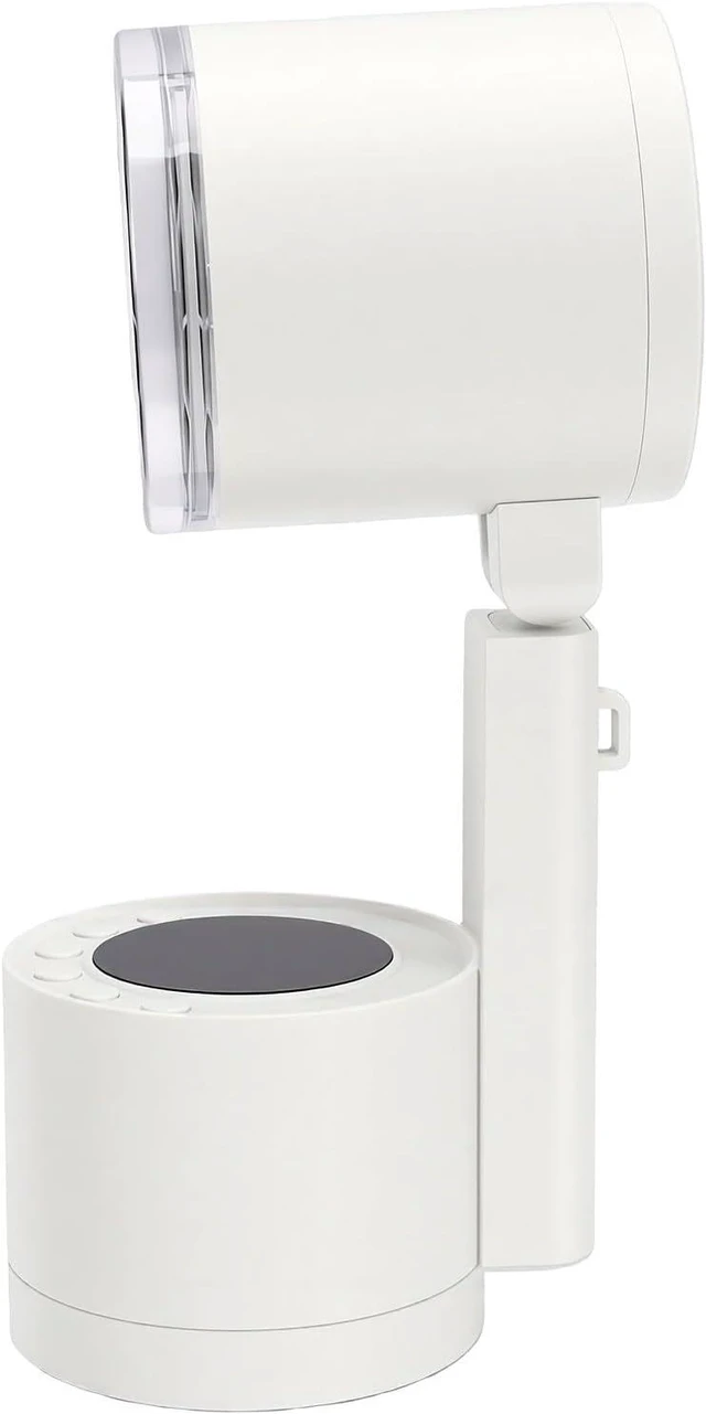 Alt view image 3 of 7 - Keenso USB Desk Fan, Foldable 7200mAh Battery, 100 Speeds, Warm LED Light