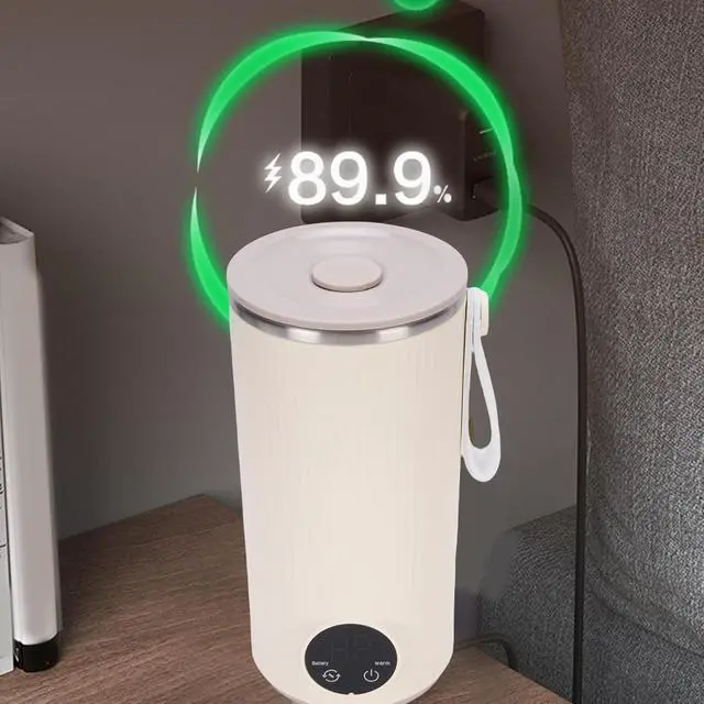 Alt view image 6 of 7 - Portable Electric Bottle Warmer Mixer Accurate Temp Control Even Heating Coffee Frother para Exterior Compact Device for Travel Outdoor Daily Use