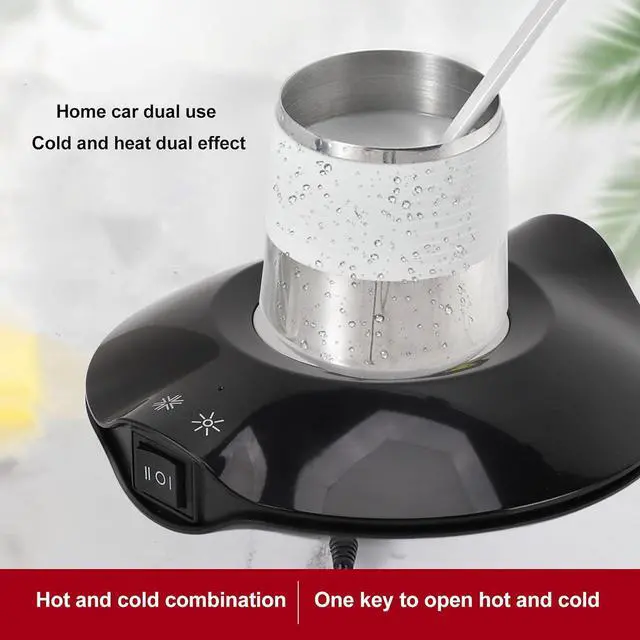Alt view image 6 of 7 - Smart USB Coffee Cup Heater Warmer Cooler Dual Temperature Control Auto Shut Off Portable Beverage Warmer for Office Home Travel