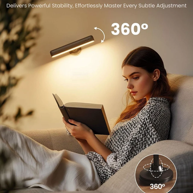 Alt view image 2 of 7 - Compact USB Powered Study Lamp with Timer Setting for Students Working At Night Simple Button Control Light