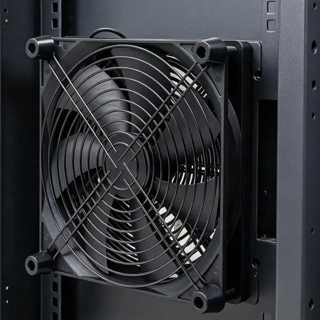 Alt view image 6 of 7 - 180X180X55MM USB 5V Cooling Fan Portable Cooling Fan with Switcher for HDTV Receiver Router DVR Computer Cabinet