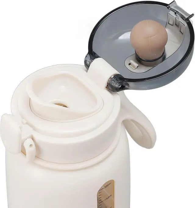 Alt view image 7 of 7 - ASHATA Portable Milk Warmer USB Rechargeable 300ML Adjustable Temperature Control for Travel Home Camping Lightweight