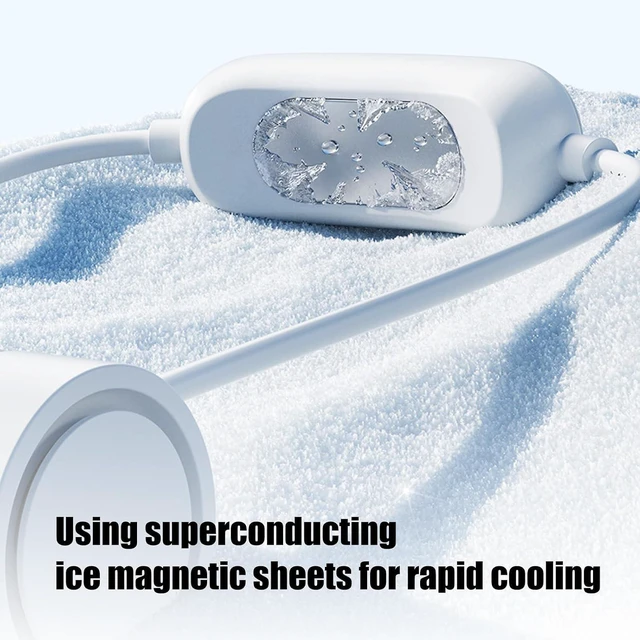 Alt view image 4 of 7 - PANGBOER Lightweight Neck Worn Fan with Chilling Function and Portable Case for Outdoor Enthusiasts USB Neck Fan
