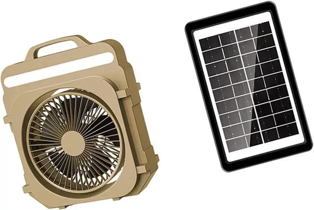 Main image of Practical Desktop Fan with Smooth Operations and Ergonomic Handle Rechargeable Texture for Daily Comfort Multifunctional Table