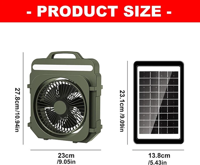 Alt view image 4 of 7 - Practical Desktop Fan with Smooth Operations and Ergonomic Handle Rechargeable Texture for Daily Comfort Multifunctional Table