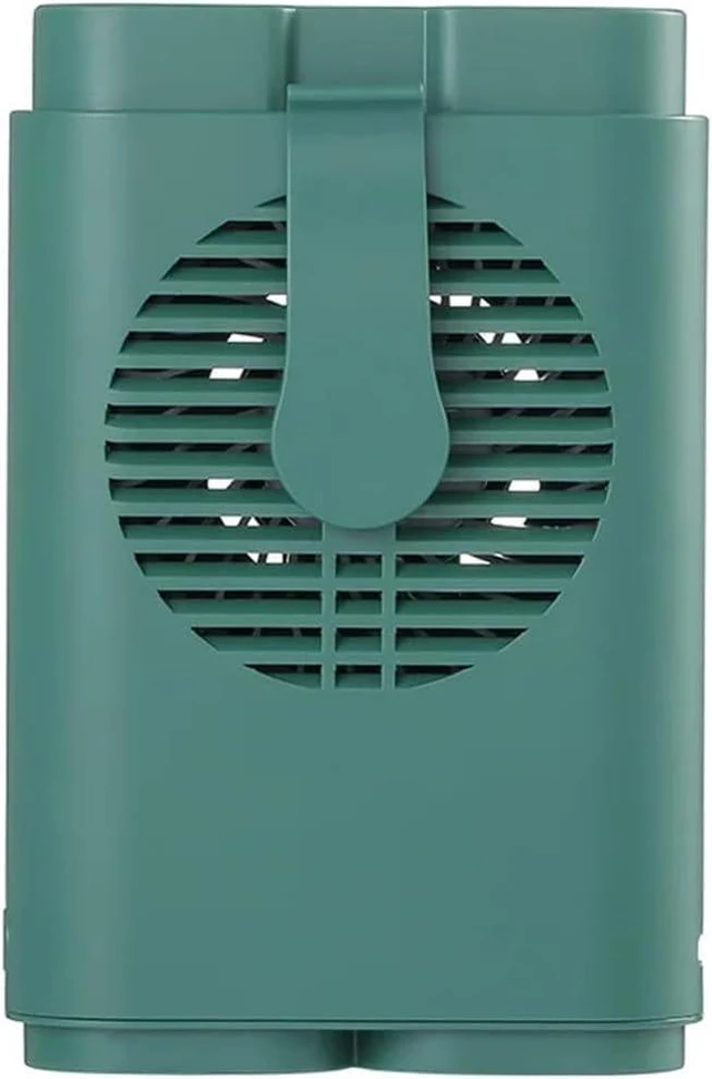 Main image of Portable Waist Fan, Outdoor Portable Hanging Waist Fan Bladeless Mini Handheld Fan Usb Rechargeable Portable Fan(Green)