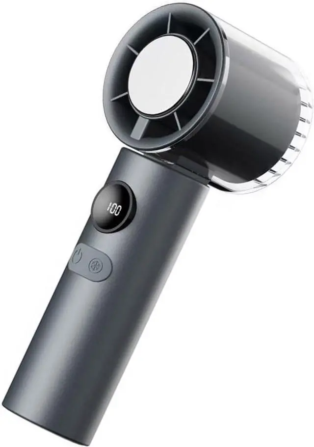 Main image of Ergonomic Handheld Fan Folding Fan 3000mAh Battery Suitable for Outdoor Travel and Home Use with Adjustable Speeds