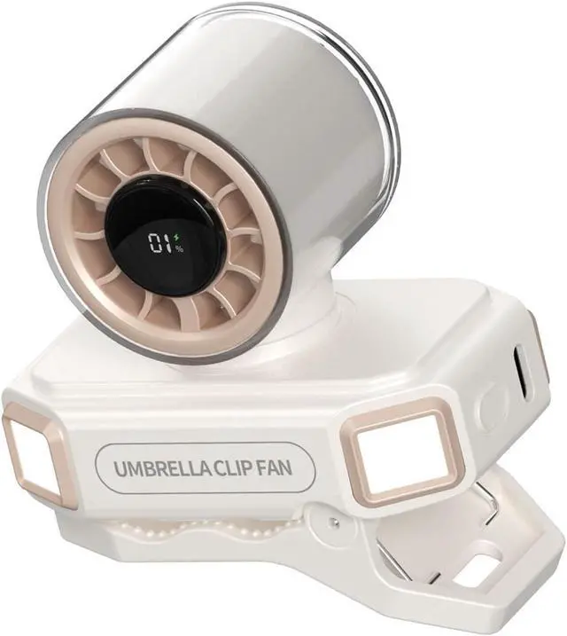 Main image of High Speed Small Clip Fan Low Noise Portable USB Rechargeable Electric Fan for Home Offices Travel Cooling Enduring