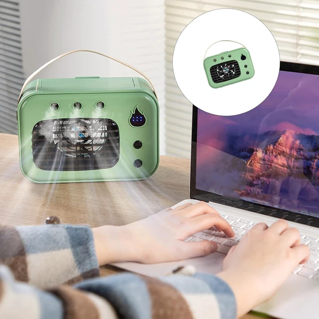 Alt view image 2 of 7 - USB Powered Desktop Air Chiller with 3 Settings and Function for Home Use