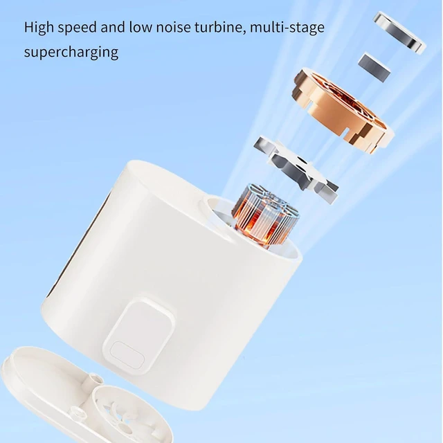 Alt view image 3 of 7 - Speed Small Clip Fan Low Noise Portable USB Rechargeable Electric for Home Offices Travel Cooling Enduring Clip on Cooling