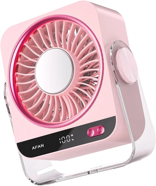 Main image of USB Rechargeable Conditioning Fan Multifunctional Table Fan with Cooling Airflows for Home Offices Use Easy to Use