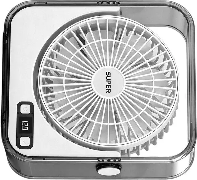 Main image of Small Desktop Fan Motor Cooling Desk Fan Texture Ideal for Workstation Dorm Room