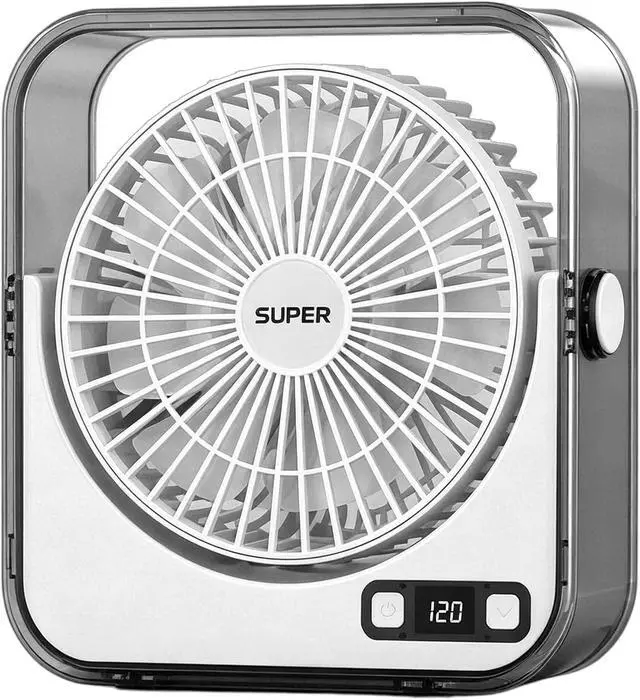 Alt view image 5 of 7 - Small Desktop Fan Motor Cooling Desk Fan Texture Ideal for Workstation Dorm Room