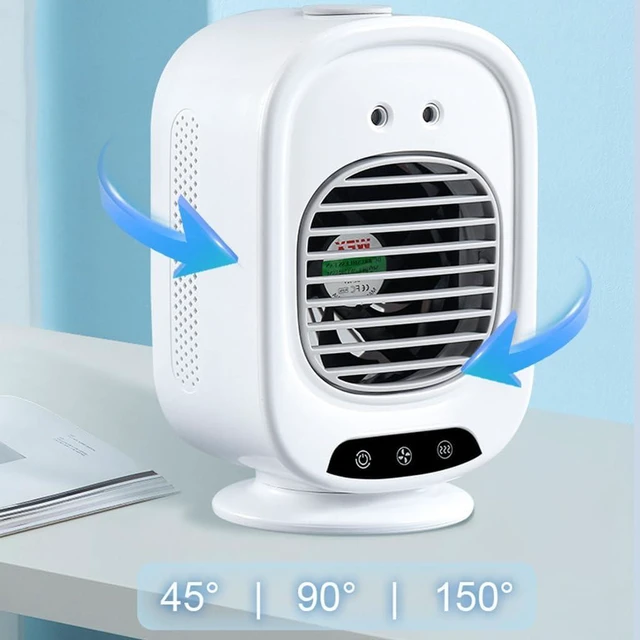 Alt view image 6 of 7 - Space Saving Misting Fan USB Rechargeable Practical Cooling Fan for Office