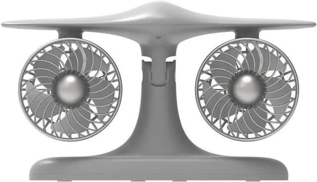 Main image of Multifunctional Camping Fan Rechargable Desktop Fan 8000mAh Double Head Camping Fan Cooling Fan Desk Fan