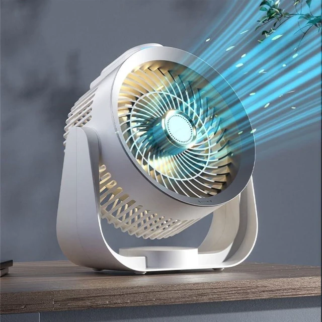 Alt view image 2 of 7 - Cooling Solution Office Fan ABS Material Table Fan for Bedroom and Desk Use