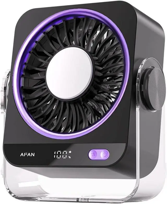 Main image of Small Personally Cooling Fan Portable Table with Cooling Airflows for Various Indoor Settings Digital Display Quiet Table