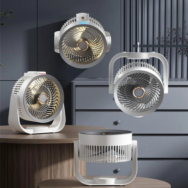 Alt view image 6 of 7 - Cooling Solution Office Fan ABS Material Table Fan for Bedroom and Desk Use