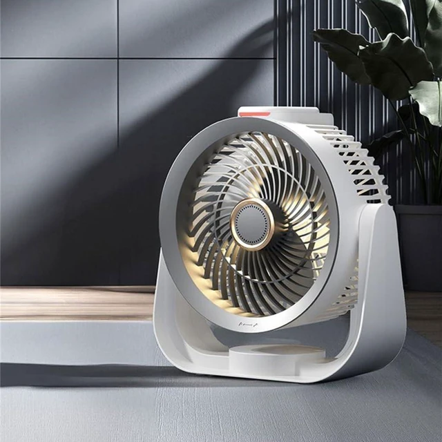 Alt view image 7 of 7 - Cooling Solution Office Fan ABS Material Table Fan for Bedroom and Desk Use