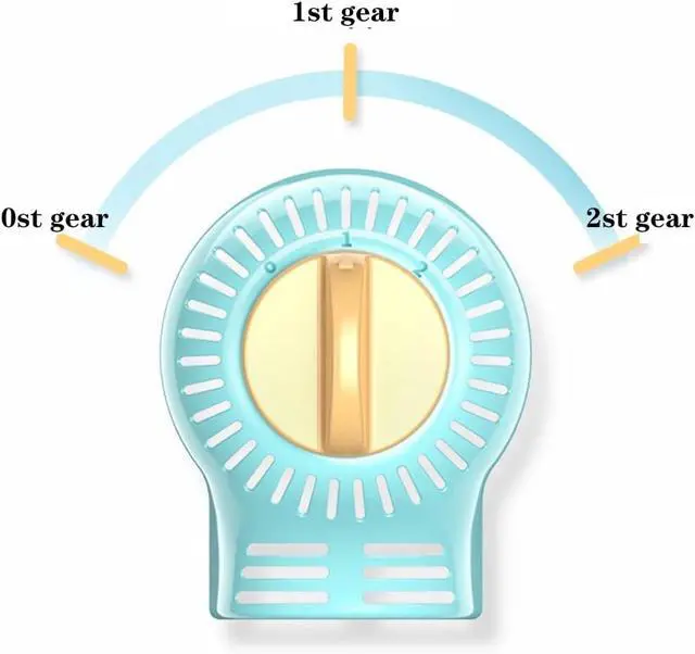Alt view image 5 of 6 - USB Fans Desktop Small Fan, Can Shake Head Small Electric Fan, Household Clip Fan Student Dormitory Bed (Color : Blue, Size : 22x35cm)