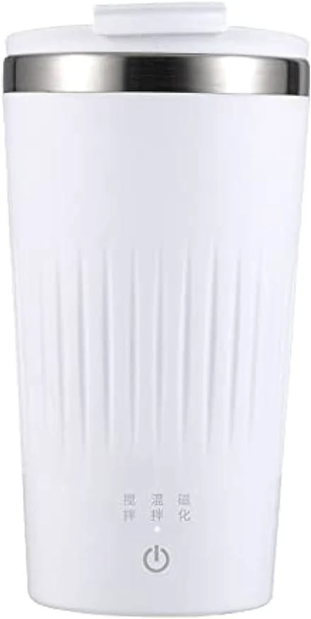 Main image of USB Coffee Cup Rechargeable Heating Self Stirring Mixing Mug Warmer Coffee Capsule Cup (Black)